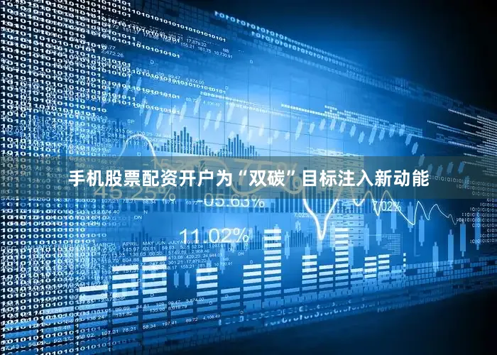 手机股票配资开户为“双碳”目标注入新动能