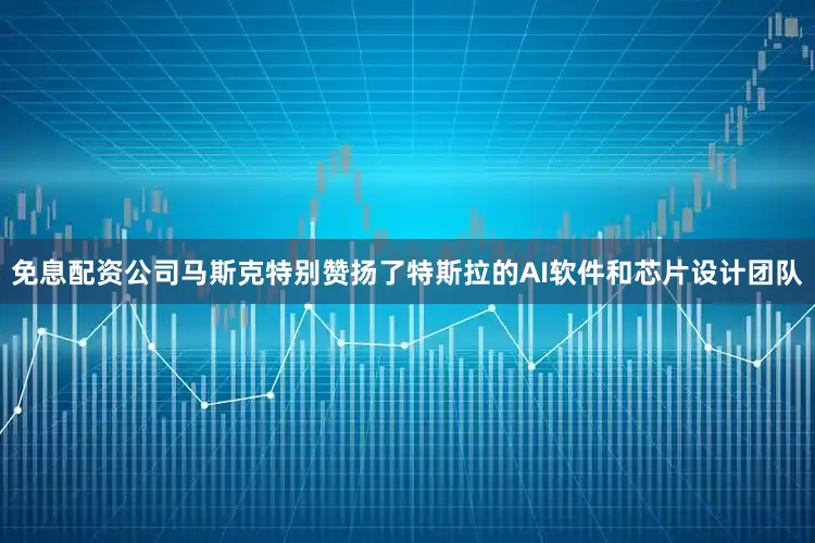 免息配资公司马斯克特别赞扬了特斯拉的AI软件和芯片设计团队